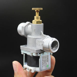 商用燃气灶熄火保护电磁阀配件24伏4分外丝电磁阀液化/天然气通用