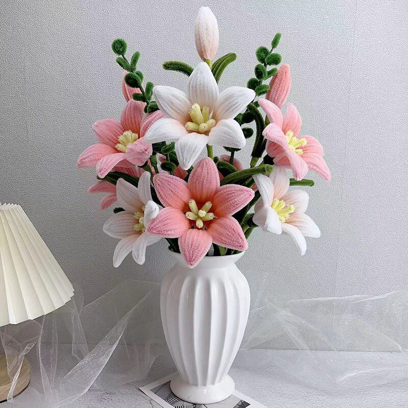 呦呦虎扭扭棒百合材料包毛根毛条礼物儿童手作加密手工超密加密,玩具/童车/益智/积木/模型,其他手工制作,淘宝优惠券,粉丝福利购,淘宝优惠卷