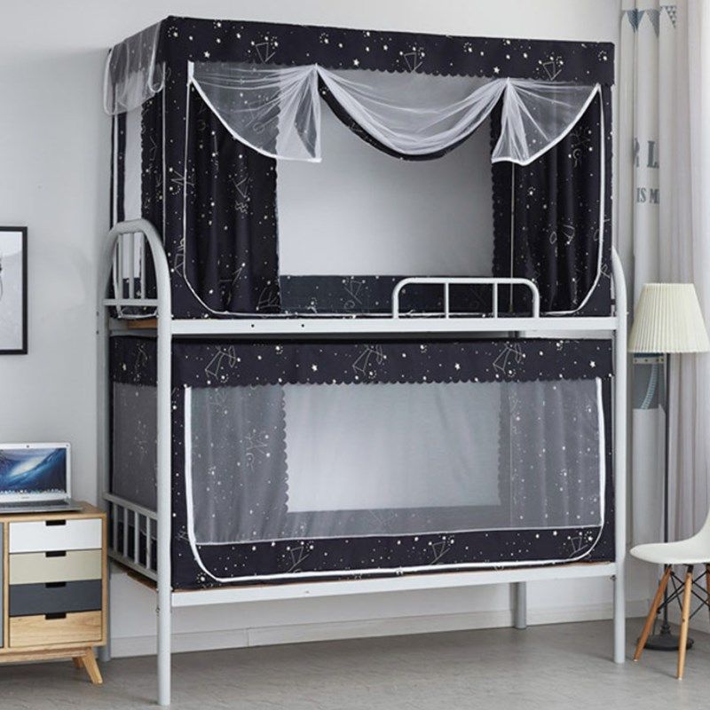 .大学生1门下铺02蚊帐.0三开宿舍9m1米9上铺90Pcm190上下床单人.