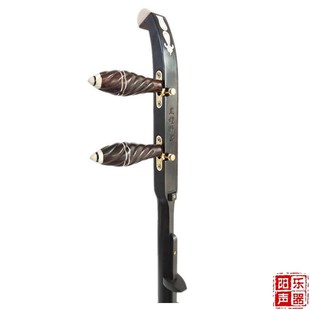 秦腔板胡杆 专业黑檀板胡杆 高音中音卷头平头龙头秦腔板胡杆子