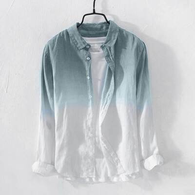Mens Shirt for Men Thin casual Clothes tops 衬衫男 Cotton 22