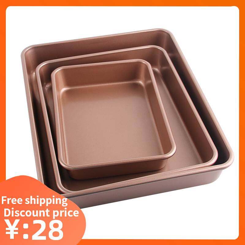 Rectangle Cake Baking Tray Bread Pastry Pan Oven Bakeware