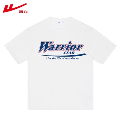 Warrior/回力休闲短袖T恤情侣