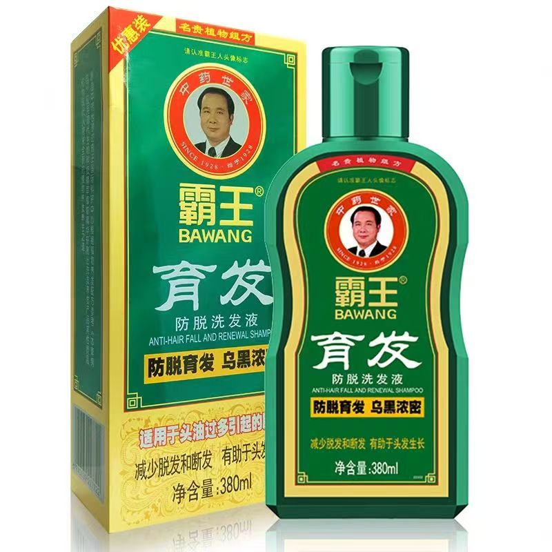 霸王育发防脱洗发水380ml育发洗发液男女士洗发露