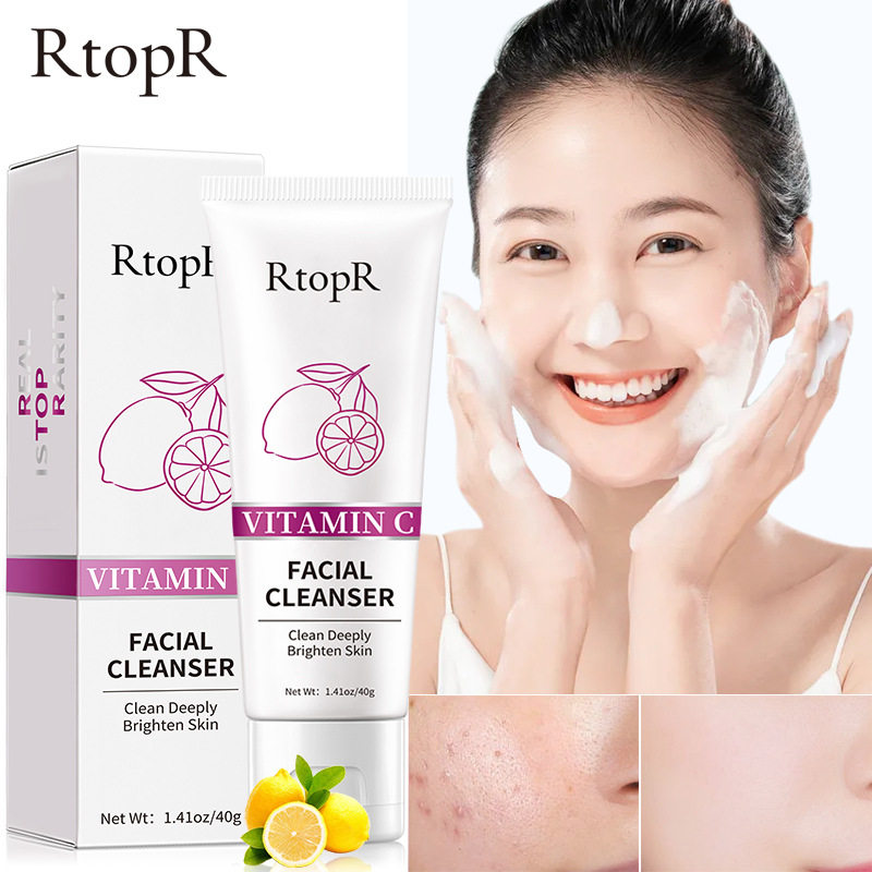 RtopR 维C洗面奶清洁肌肤滋润保湿补水cleasing milk