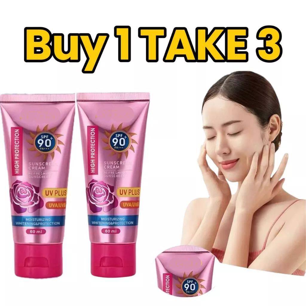 玫瑰防晒隔离霜60gBB保湿霜高倍防嗮乳
