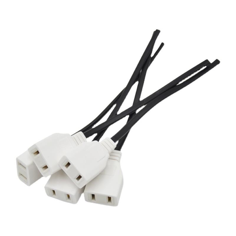 AC母头2孔电源母插头带线监控两脚公母插座220v电源延长线