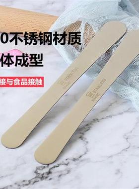 三能烘焙工具 UN35251 不锈钢小刮刀 脱模刀 抹刀 拌馅棒SN4061