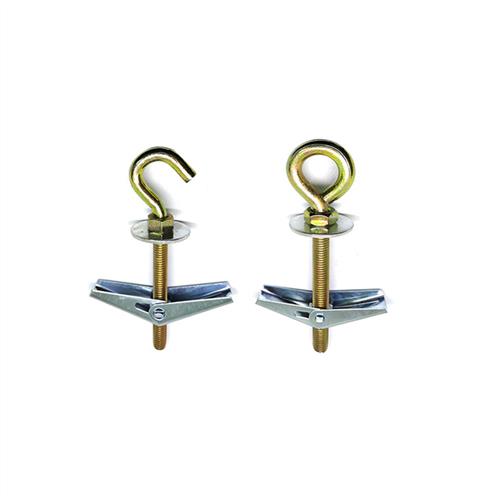 兰花夹石膏板膨胀螺丝空心挂钩加长铁飞机空心墙挂钩M6M8M10