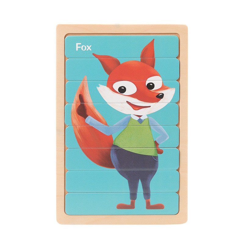 儿童益智教育进阶拼图宝宝早教启蒙交通动物童话故事玩具拼图CE79