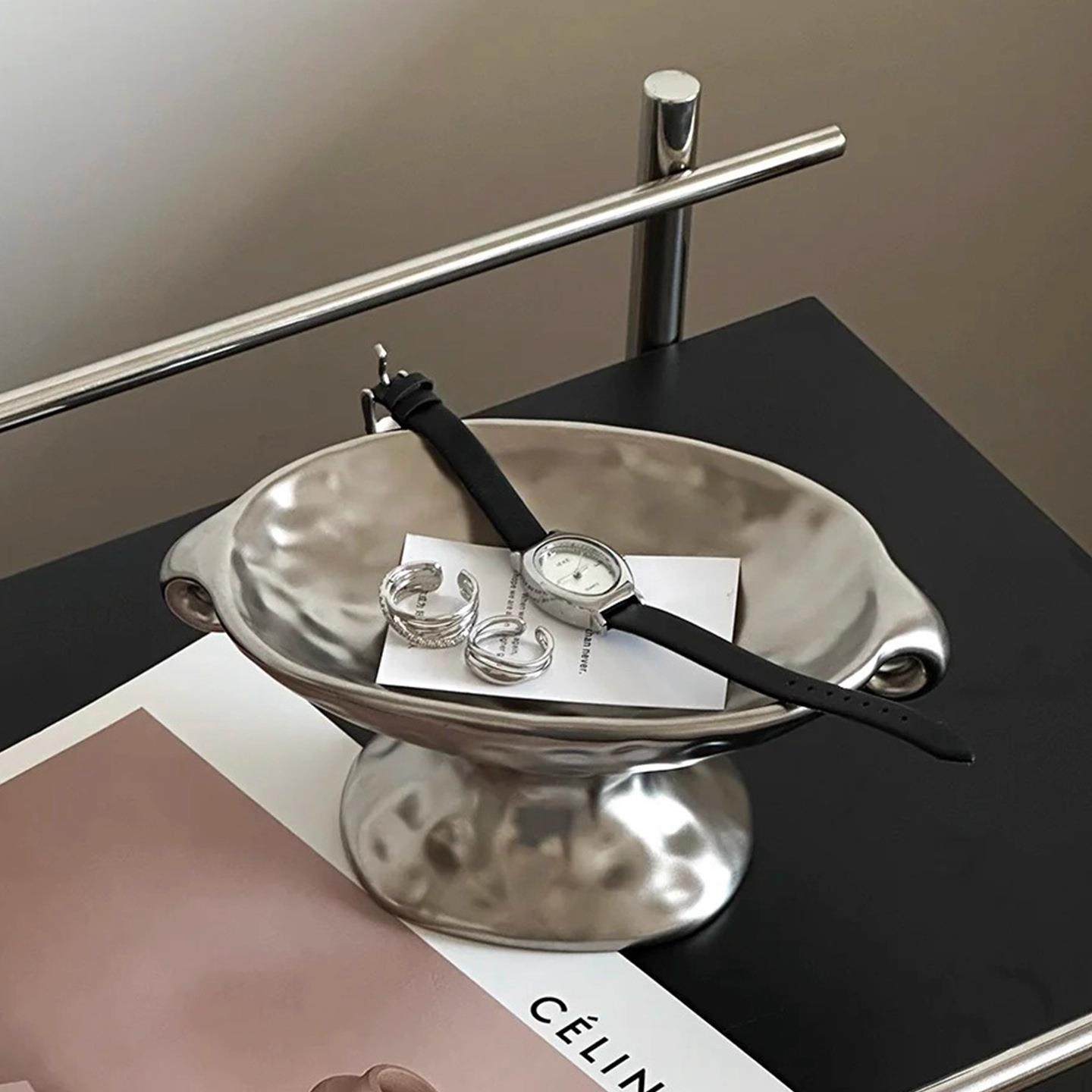 香薰首饰托盘双耳陶瓷收纳盘卫生间浴室香皂肥皂盒高级感装饰摆件,家居饰品,香薰托盘,淘宝优惠券,粉丝福利购,淘宝优惠卷