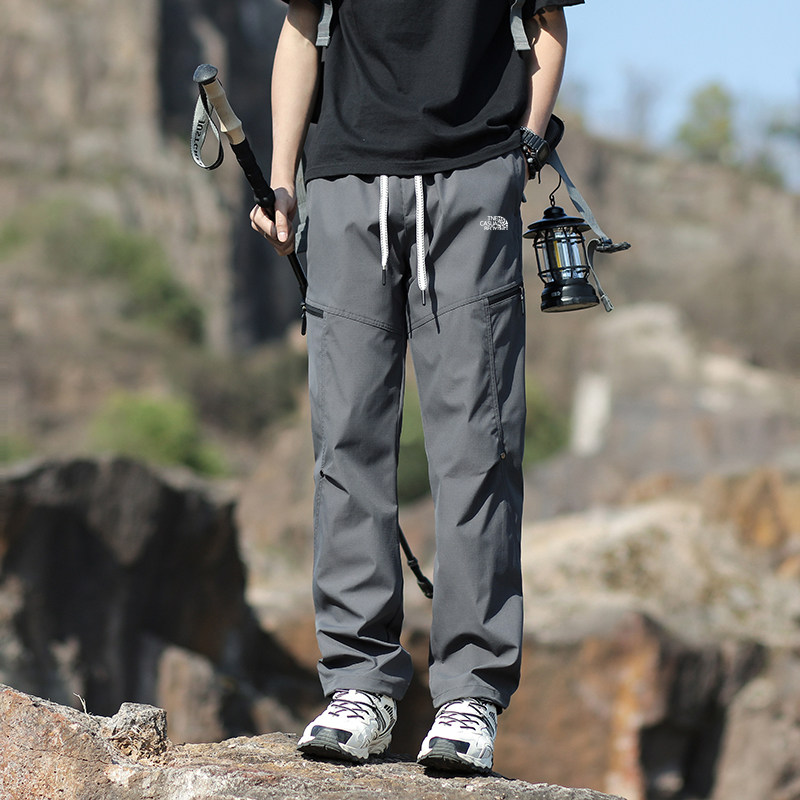 南北面向2026年春秋季登山裤冲锋衣户外运动休闲宽松轻便防水耐磨,男装,时尚工装裤,淘宝优惠券,粉丝福利购,淘宝优惠卷
