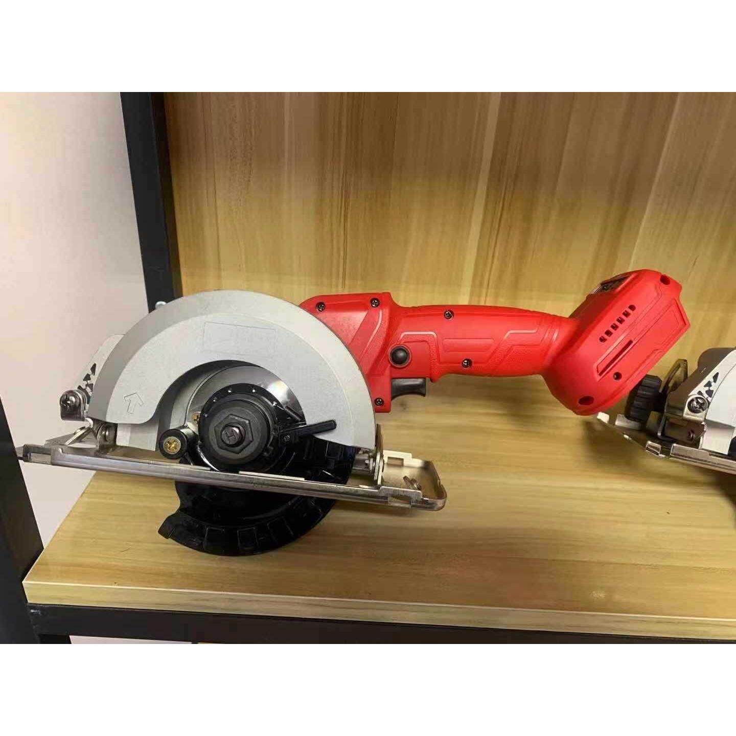 充电伐木锯电链锯手持锯锂电单手锯8寸链锯无线电锯修枝锯园林锯