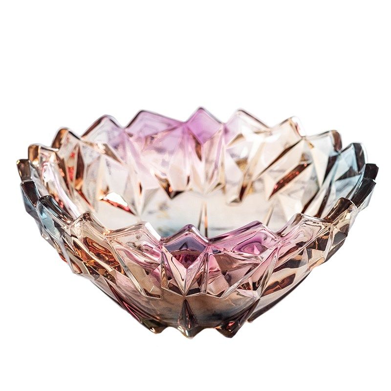 大号家用水晶水果盘玻璃果盘简约水果盆现代客厅欧式创意干果盘,餐饮具,果盆/果盘/果篮,淘宝优惠券,粉丝福利购,淘宝优惠卷