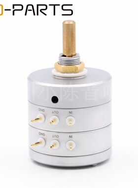 EIZZ电位器分压24级步进式双联立体声10K 50K 100K功放音量电位器