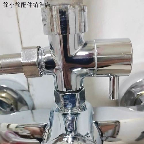 全铜角阀三通快开接头接口分水阀分水器4分6分一进二出活接内外.