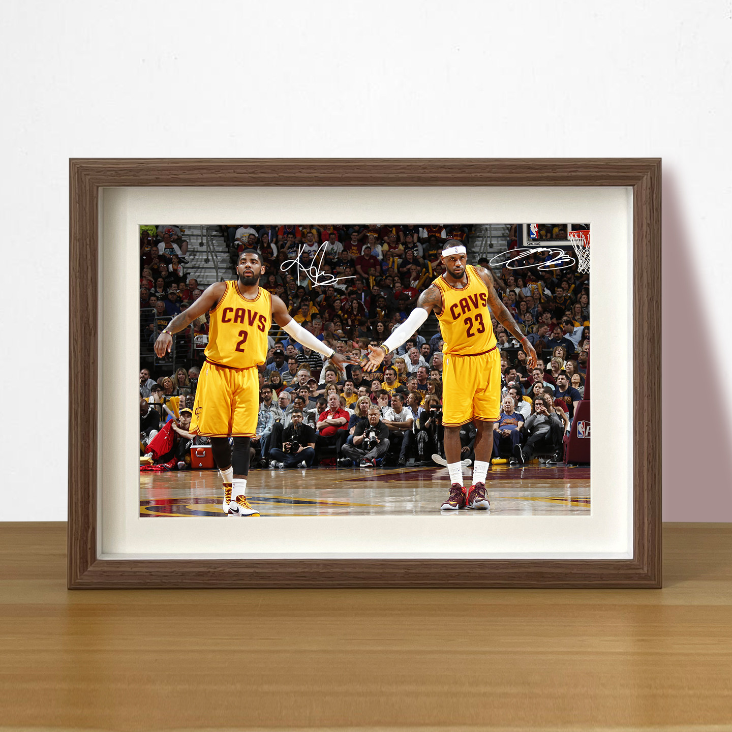骑士欧文詹姆斯相框挂画摆台NBA篮球海报照片球迷周边礼物装饰画