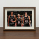 马刺GDP邓肯吉诺比利帕克相框挂画摆台NBA篮球海报照片挂墙装 饰画
