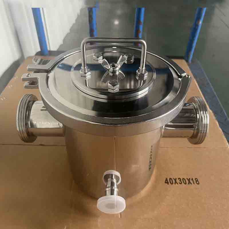 卫生级卡箍式管道除铁器