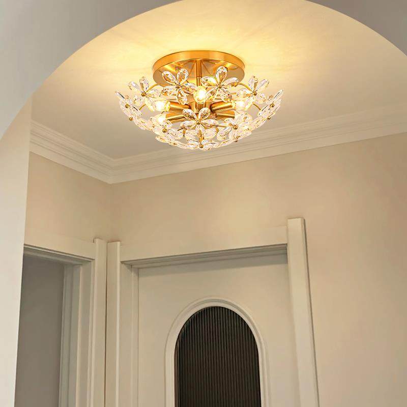 法式创意温馨公主房卧室水晶灯轻奢美式复古客厅吊灯餐厅吸顶灯,手表,配件,淘宝优惠券,粉丝福利购,淘宝优惠卷