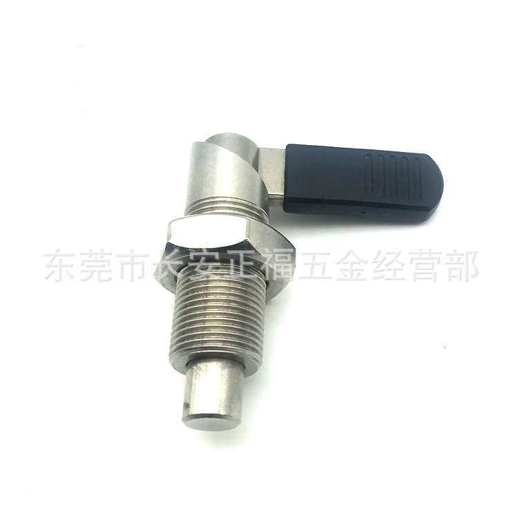 不锈钢细牙螺纹把手型分度销 L型定位销SPXVB SPXVBK16-10