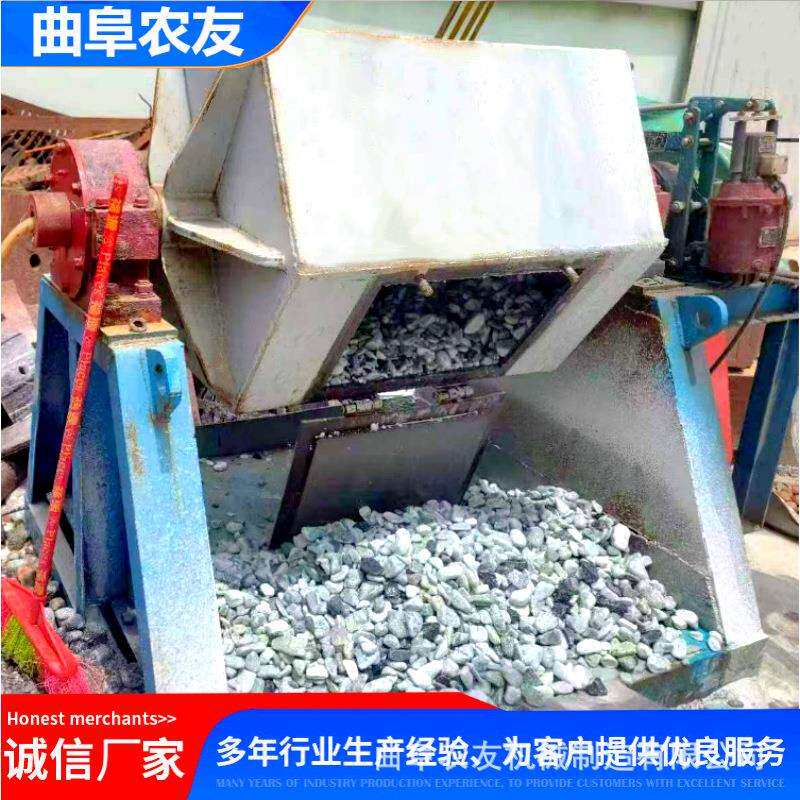 石头倒棱角打磨机 金属零件去批锋倒角抛光机 六角滚筒抛光除锈机