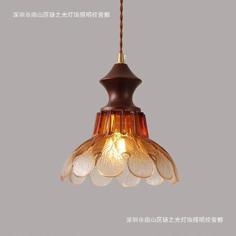中古风餐厅吊灯美式复古床头小吊灯实木玻璃高级感简约吧台吊灯具,手表,配件,淘宝优惠券,粉丝福利购,淘宝优惠卷