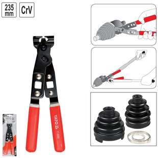 易尔拓夹紧钳子无极管箍钳套喉箍夹头钳球笼卡箍夹子钳 YT-0606