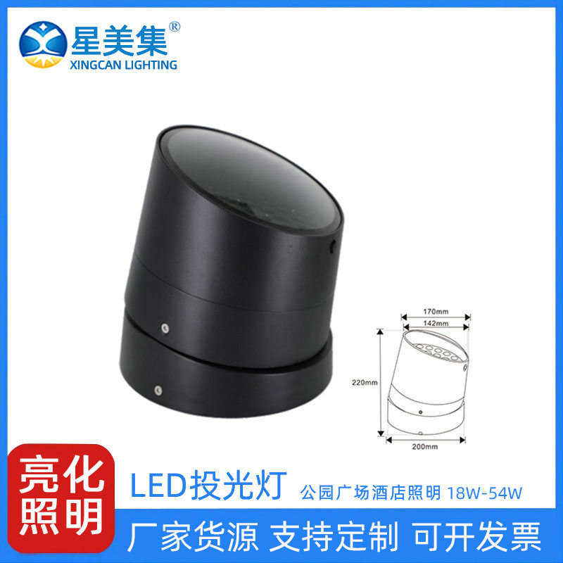 照树灯户外绿化景观照树灯公园庭院LED投光灯LED户外18W24W36W54W