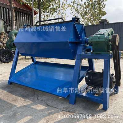 600升六角研磨去毛刺机 零部件滚桶式抛光机 铁件滚筒打磨机