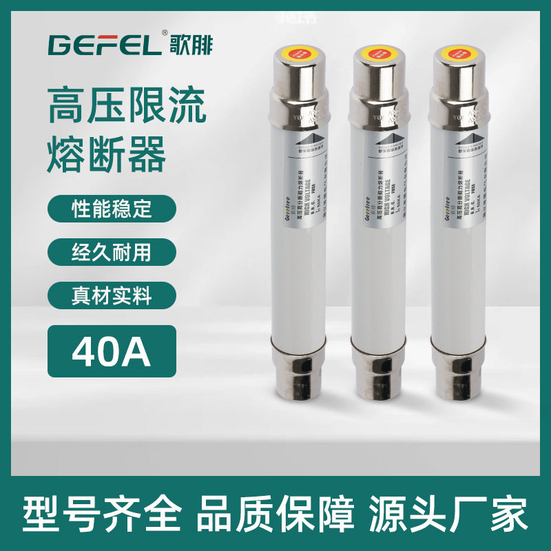 高压熔断器XRNT-12/10A16A25A40A喷射式熔体高压柜配件保险丝专用