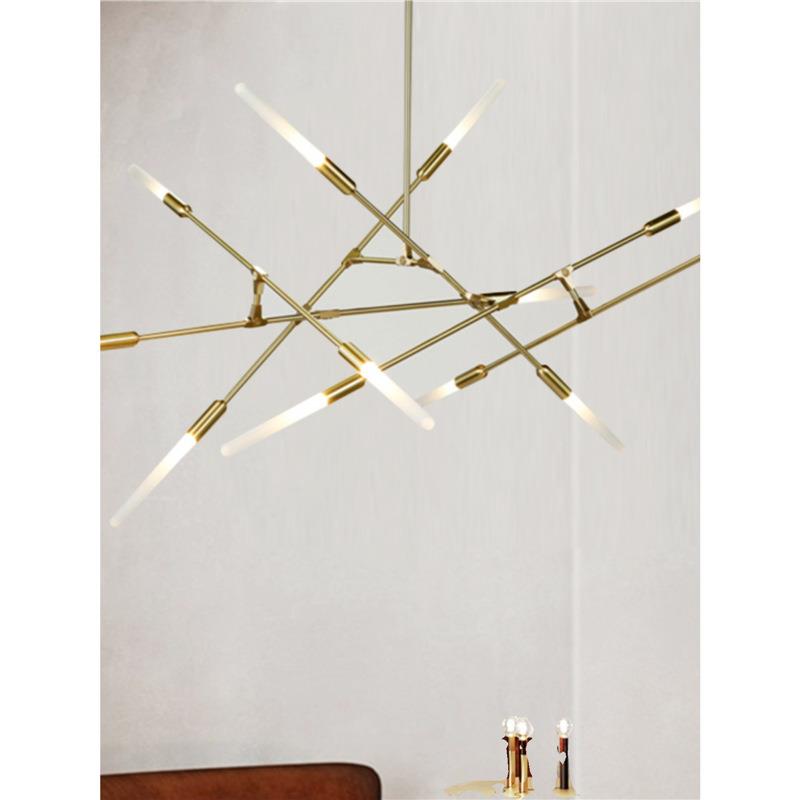 极简餐厅吊灯设计师款饭厅客厅餐桌北欧风现代简约轻奢房间灯具