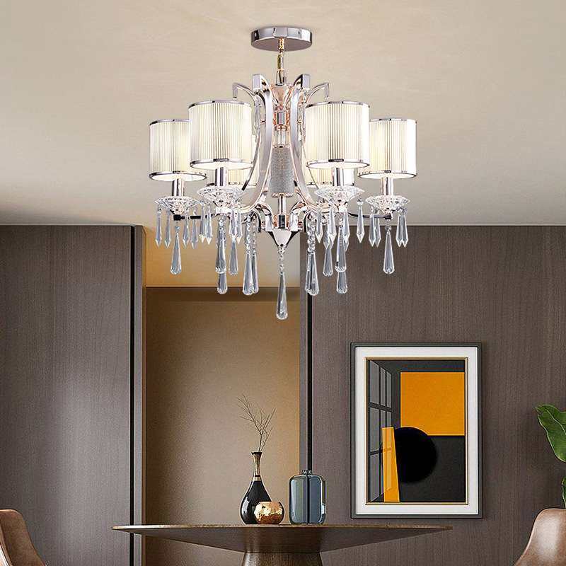 家居客厅水晶吊灯简约餐厅吧台吸顶全屋配套卧室LED高颜值轻奢