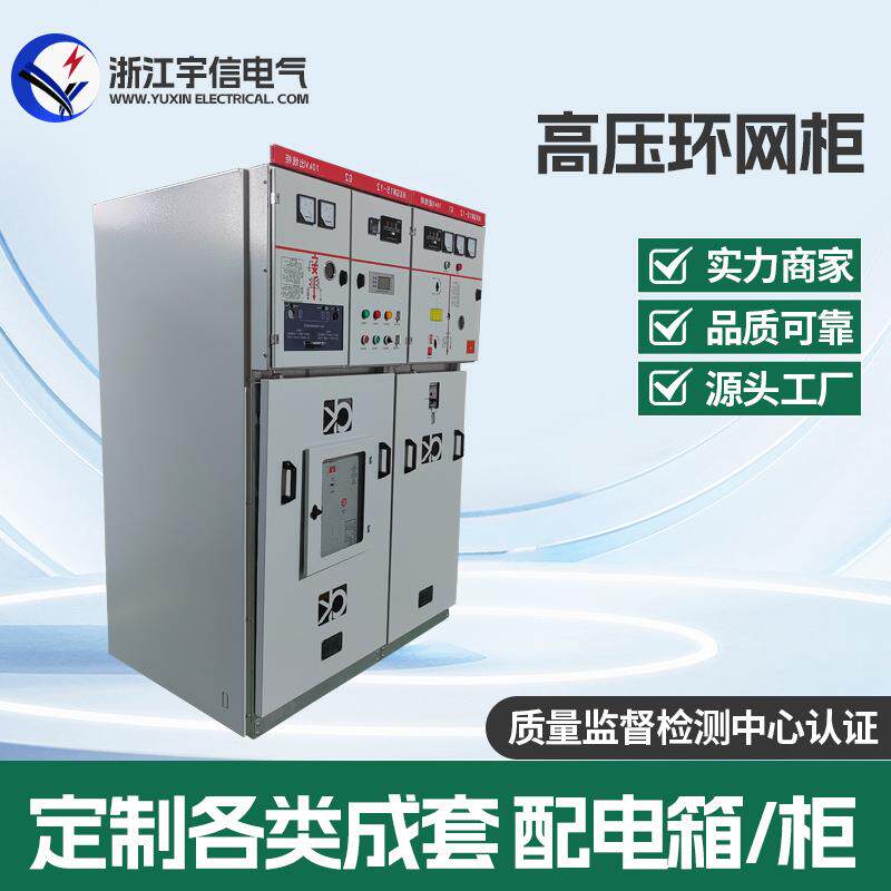 高压环网柜HXGN15-12 环网柜10KV开关柜户外开闭所全 绝缘充气柜