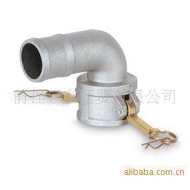 铝合金快速接头2寸3寸C型弯管接头凸轮锁紧扳把式软管母接头