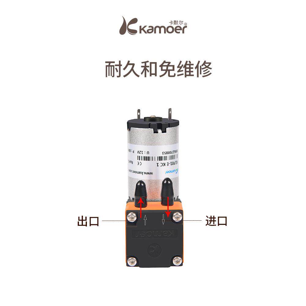 微型隔膜泵12v电动油泵小型液泵24伏供墨泵 工业抗腐蚀水泵高压泵