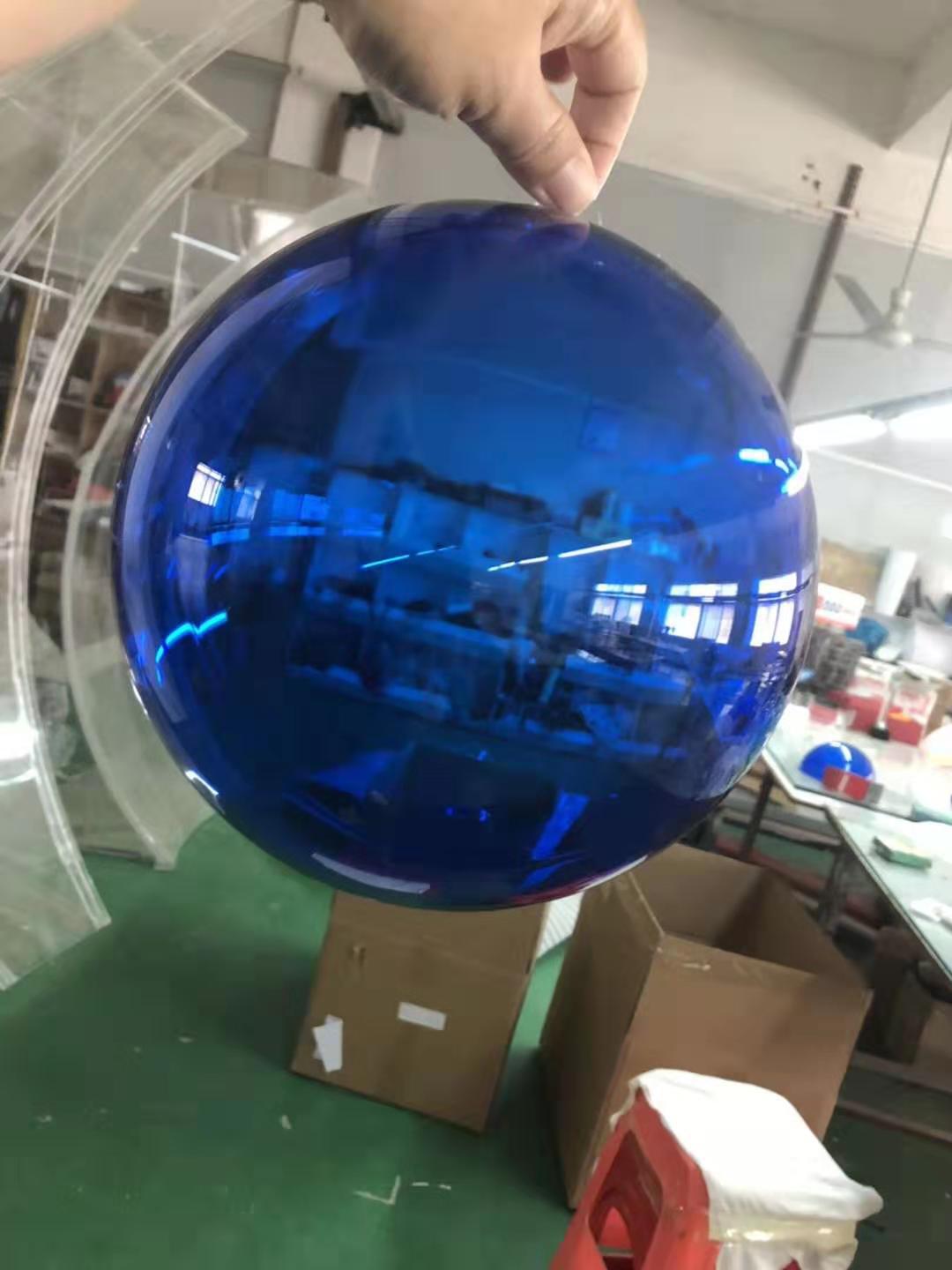 飞剑新款深浅蓝亚克力装饰吊球