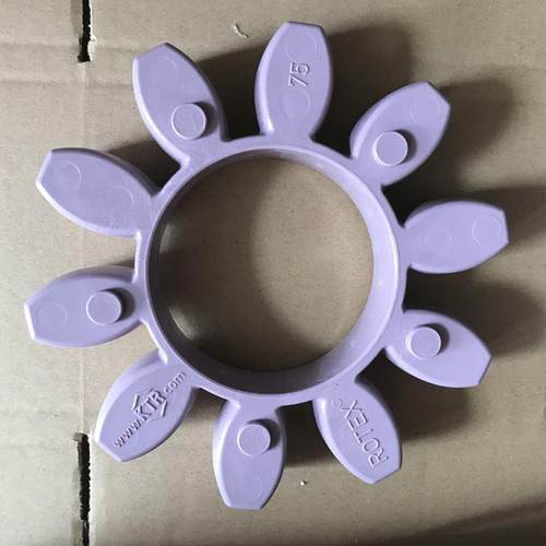 ROTEX125外径290联轴器减震缓冲垫十角弹性体10瓣梅花圈内147胶块