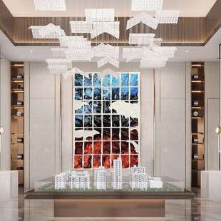 画心艺术立体装饰画风景山水画实物装置挂画现代抽象简约手工油画