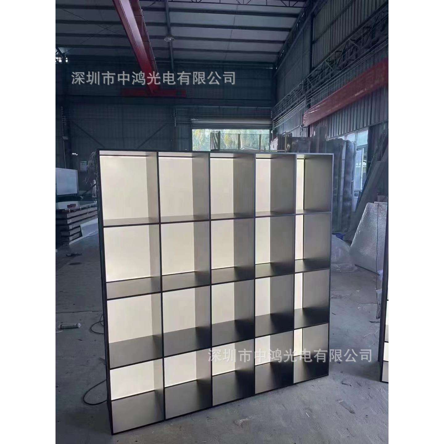 铝板柜发光背板亚克力发光板带双色12V LED灯板出线2米