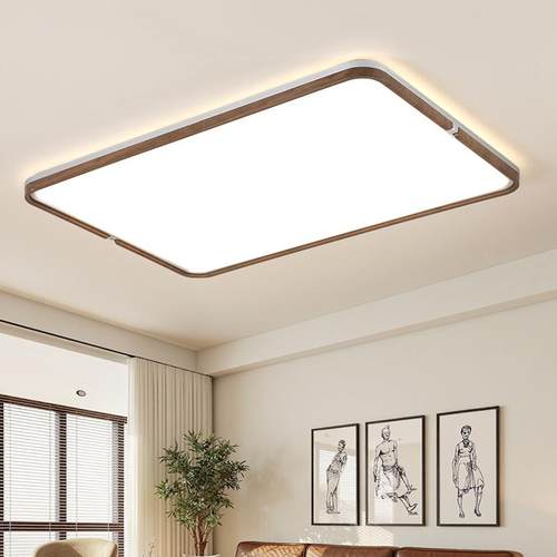 2025新款中古客厅吸顶灯简约现代大气酒店大厅灯护眼卧室书房灯具