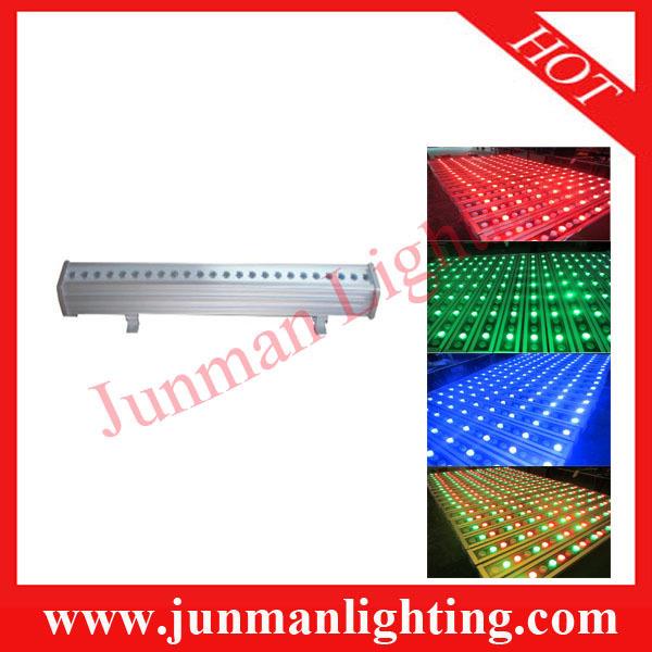 24颗3W RGB LED洗墙灯 LED投光灯 LED泛光灯 LED染色舞台灯