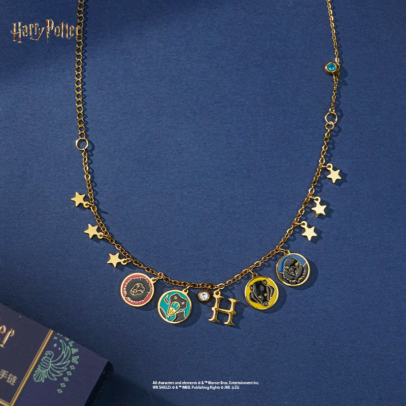 哈利波特正版周边霍格沃茨四学院手链项链时尚手饰精美配饰礼物,模玩/动漫/周边/娃圈三坑/桌游,动漫手表/项链/饰品,淘宝优惠券,粉丝福利购,淘宝优惠卷