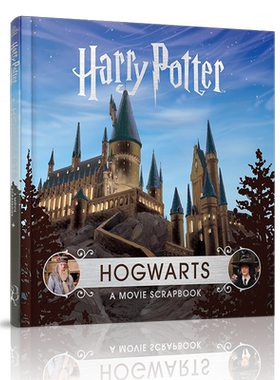 霍格沃茨电影剪贴簿精装 Harry Potter - Hogwarts: A Movie Scrapbook哈利波特系列英文原版中图数科