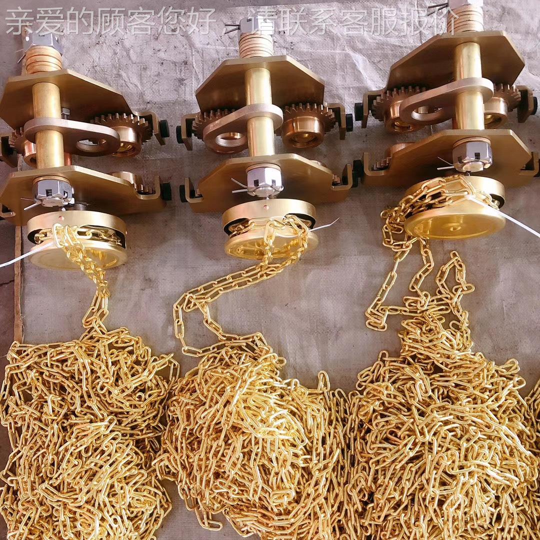 爆手链动葫芦起重升降芦单链0.5T*M环链铜倒防爆手葫拉防葫芦1tm