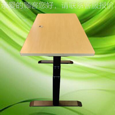 广厂家直销州智能升降办公电桌单脚动49289升降桌架坐站两用职电