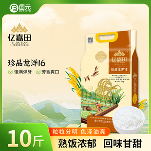 【2025新米】亿嘉田 嘉田龙洋16大米5kg抓饭炒饭煲仔饭弹滑爽口