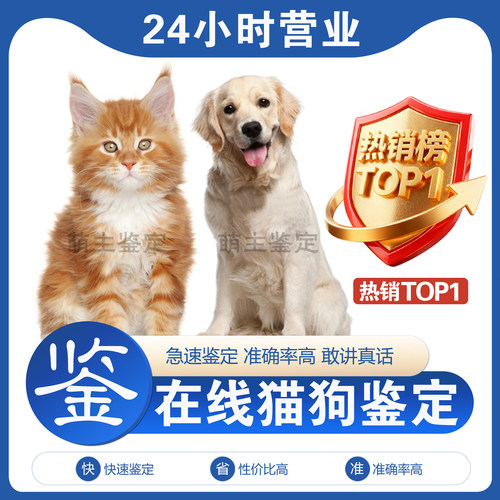 1对1鉴定24H在线鉴定猫狗超准