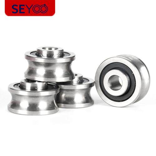 G15双列珠绣电脑平机 激光机导轨滚型滑轮SEYOO（轴承外圆U槽 S双