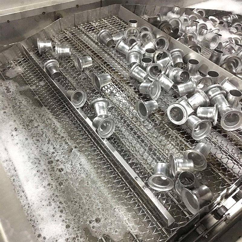 全动五金清洗除油烘线干NCM工业过式超声自波通干燥设备环保